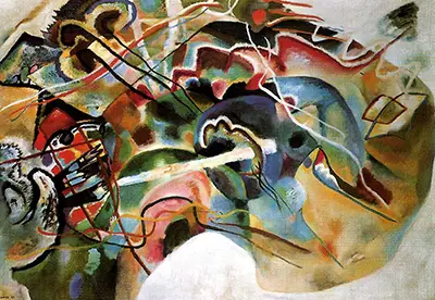 Bild mit weißem Rand Wassily Kandinsky